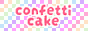 confetti cake homepage button